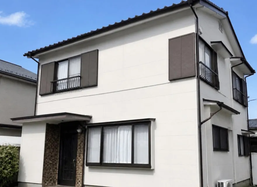 塗り替えを終えた戸建て（イメージ）