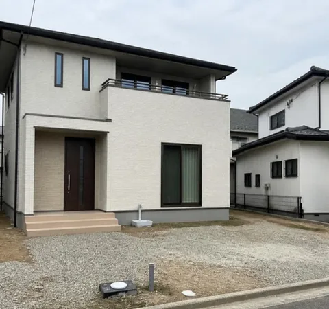 新築の外構工事（カーポート施工）（前）